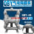 QBY25/40气动隔膜泵耐腐蚀铸铁铝合金不锈钢PP塑料胶水油漆涂料泵 25不锈钢304+特氟龙