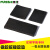 黑色工业优质橡皮橡胶板 耐油防滑耐磨缓冲橡胶垫 绝缘胶板绝缘35 1米*1米*10mm