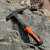 地质锤专业勘探锤 尖头扁头一体锤子逃生锤钣金地矿工具 小扁头地质锤