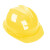 圣驰遮阳防尘帽工地安全帽施工安全头盔  V01黄色防尘帽