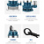 筑筠 潜水泵 220v 小型抽水泵 不锈钢农用灌溉污水泵 污水大流量 1.8KW2寸10米线 