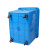 音飞INFORM 水箱周转箱收纳箱 加厚塑料水桶长方形大号储水箱 90L蓝色外径无盖670*450*355mm