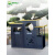 麦享环卫户外垃圾桶仿古不锈钢公园景区大号果皮箱室外分类垃圾箱 MXMT035【定制款式】