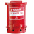 防火垃圾桶WA8109100废液收集桶6/10/14/21加仑垃圾桶 6/22.6（加仑/升）WA810915