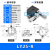 XY轴位移平台手动微调工作台精密移动十字滑台LY40/50/60/80/125 粉红色 LY40-LB()
