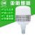 上海亚明节能省电大功率led灯泡E27E40螺口球泡灯超亮厂房照明灯 特亮带风扇球泡(螺口E27)150W
