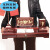 画极（HUAJI）台历架创意木质笔筒摆件商务办公室桌面日历定制办公室笔筒记事本 【店长】-全木质(60*30cm)