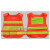佳护 反光背心驾校施工安全绿化马甲环卫反光服公路反光衣可印字 橘网黄条