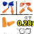 礼丝汀隔音耳塞防噪音1270硅胶海绵泡绵1110工厂工业专用机械抗噪音耳塞 带线硅胶耳塞 独立袋装 均码