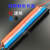 PU进口气管 4*2.5mm弹簧管伸缩管外径4mm螺旋管 空压机软管小弹簧 4*2.5蓝-8米