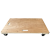 安赛瑞 加厚木质平板车 木质乌龟车  平板搬运车 四轮平板小拖车 900×600mm 10214