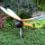 户外花园摆件摆设仿真动物玻璃钢雕塑园林别墅景观装饰工艺品 铁艺翅膀蜻蜓5号