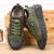 爱帝尔 解放鞋 高帮作训鞋防滑耐磨舒适透气工地劳保鞋 绿色45