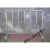 304不锈钢铁马护栏围隔离万达超市地铁高铁学校安全双面定制logo 20132*19管1.2*1.5米