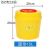 定制适用废物利器盒锐器盒一次性医院黄色圆形方形针头小型垃圾桶 圆形0.5升