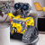 元气灵力儿童编程积木瓦力机器人电动遥控8-12岁男孩拼装玩具礼物 战争机器人三种形态