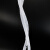 海斯迪克 HKW-303 PE塑料缠绕管 电线线束保护带 8MM 白色12米