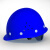 美安明美安明安全帽工地 新国标ABS抗冲击防砸透气工地建筑施工施工可印制