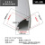 塑料线槽 三角明装PVC线槽阴角直角墙角扇形隐藏电隐形阻燃塑料 H20白色 三个配件