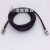 RF射频转接线BNC公头转BNC公头电缆同轴线馈线Q9监控视频线 黑色 0.5m