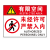 曼川 有限空间安全告知警示牌 pvc板 40*60CM标志告示告知牌 当心有限空间