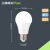 三雄极光（PAK)灯泡LED节能耐用暖色球泡E27大螺口螺纹接口家用照明光源12W黄光 3000K
