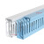 PVC线槽阻燃明装配电箱配电柜走线槽灰白色灰蓝色开口U型工业理线槽 灰白色（高宽） 5050