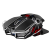 狼蛛SC300无线鼠标静音可充电式机械电竞游戏电脑笔记本办公通用 黑色无线静音款 标配