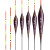 小凤仙水晶尾浮漂防逆光高灵敏醒目漂鲤鲫鱼漂野钓鱼漂 A-NC09 吃铅5.10-6.65g 2号 单支管