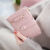 酷奇袋鼠（KUQIDAISHU）女士钱包2023新款短款质感韩版学生折叠多功能礼物手拿包小钱夹 粉色