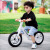 华婴儿童平衡车尼龙3-6岁两轮 滑行车无脚踏学步车自行车平衡车儿童 白色 12