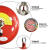 悬挂式七氟丙烷灭火器4KG洁净气体机房专用XQQW4/1.6 七氟丙烷悬挂20kg 碳钢 1A