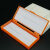 安达通 实验室载玻片盒玻片夹 教学示范用病理切片盒 50片/盒（橙色/白色随机发货） 