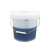 20升塑料桶带刻度线10L5半透明白色桶奶茶店带刻度塑料水桶盖 10L半透明桶(刻度是贴的)