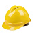 铁锣卫 安全帽 国标加厚ABS建筑施工地专用高档头盔 加厚防护透气印字安全帽 V型无透气孔 