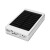 充电宝外壳聚合物18650电池盒露营配件太阳能移动电源套件 银色壳+太阳能光伏板+主板+灯板 (不带电池)