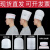一次性厨师帽子无纺布厨师帽只帽高帽男女厨房帽走线加固工作帽 10顶厚款 红布船帽(厚款)