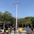 球场灯杆广场灯led高杆灯学校公园专用LED道路灯篮球场灯足球场灯 12米三头灯杆不含灯