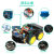 可编程智能小车DIY套件scratch创客教育机器人Keywish 黄色车轮免焊接版