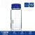 悦成 蓝盖试剂瓶GL45  GL80口 透明 棕色试剂瓶  方瓶试剂瓶 耐高温 广口试剂瓶【高硼硅】 1000ml 现货 