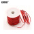 安赛瑞 金丝线银线编织绳（5卷装） 12股彩色吊牌绳 1mm×23m 红色 25120