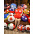 井仪波兰球国家球各国团子抱枕公仔玩偶挂件动漫周边可爱礼物卡通 美国-墨镜 30厘米