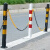 腾驰（CT）塑料黑黄链条 3米 反光警示柱隔离链 路障路锥安全防护链 3米黄黑