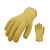 汉得乐 gt-03 1双芳纶防烫手套 双层黄边短款 均码