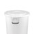 张氏艺佳 大水桶塑料桶圆形收纳桶大容量水桶大号垃圾桶 100L白色