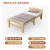 龙果实木折叠床小床单人床成人一米二1.2米1.5米家用出租房可拆简易床 整板式床头单床+品质丝绵床垫 196x90x36公分