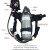 冰禹 正压式空气呼吸器 自给式呼吸气瓶 应急救援消防救生 6.8L背板发射(3C款)BH-138