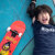 PSYCHOS儿童专业滑板10一12岁MINI J青少年四轮双翘板 71cm 滑板熊猫 默认滑板尺码