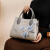 CENTURY KUDOS品牌轻奢新中式国风母节礼物包包女2024新款感妈妈包轻奢女士手提 灰色