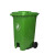 圣路欧C  垃圾桶灰色大号脚踏垃圾桶环卫分类物业小区室外户外酒店商用塑料带盖240U-1型号 720*575*1080mm